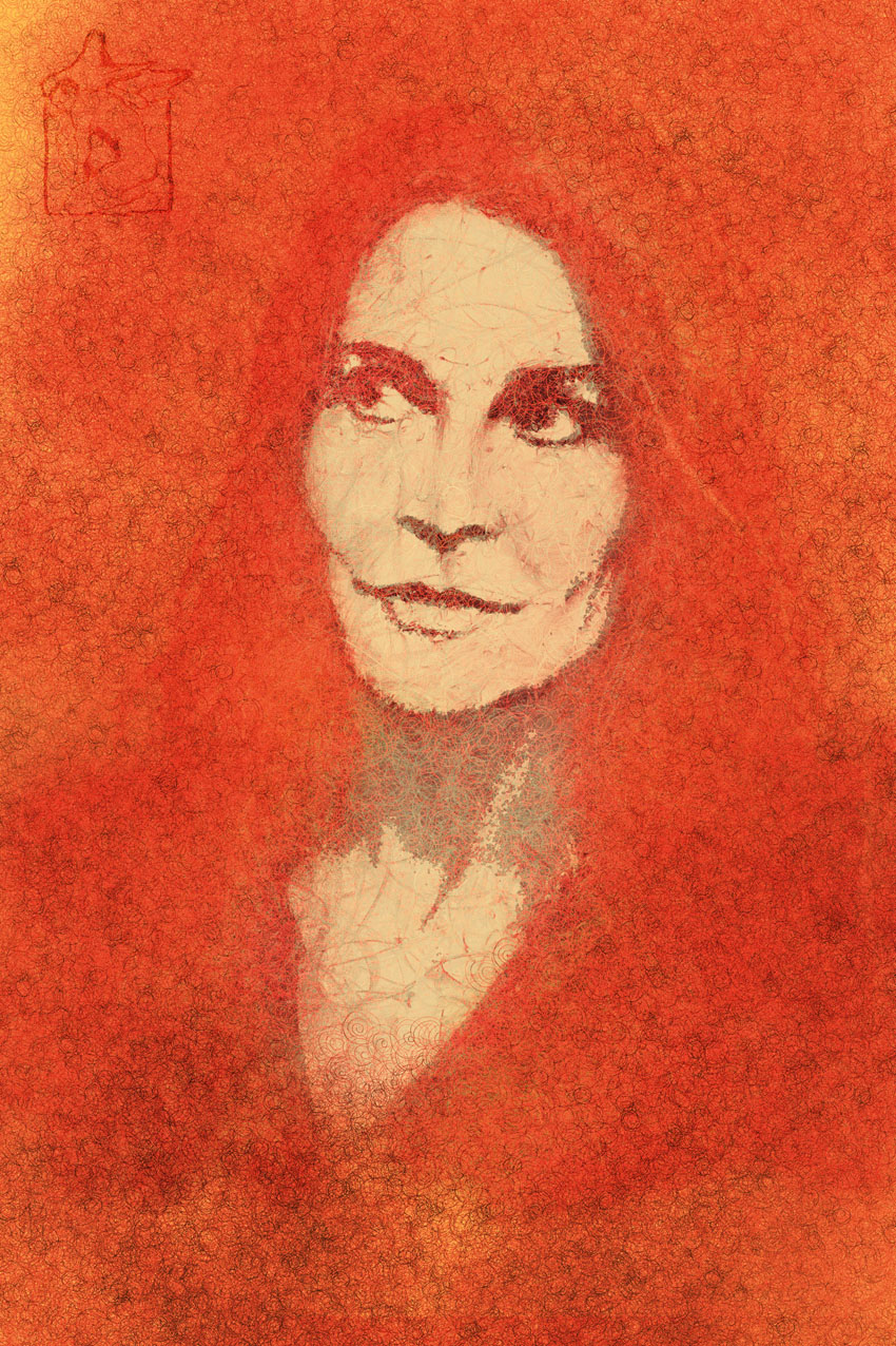 Antonella D'Orleans Borbon, color pigment print on paper, 2015 ©Max Zarri