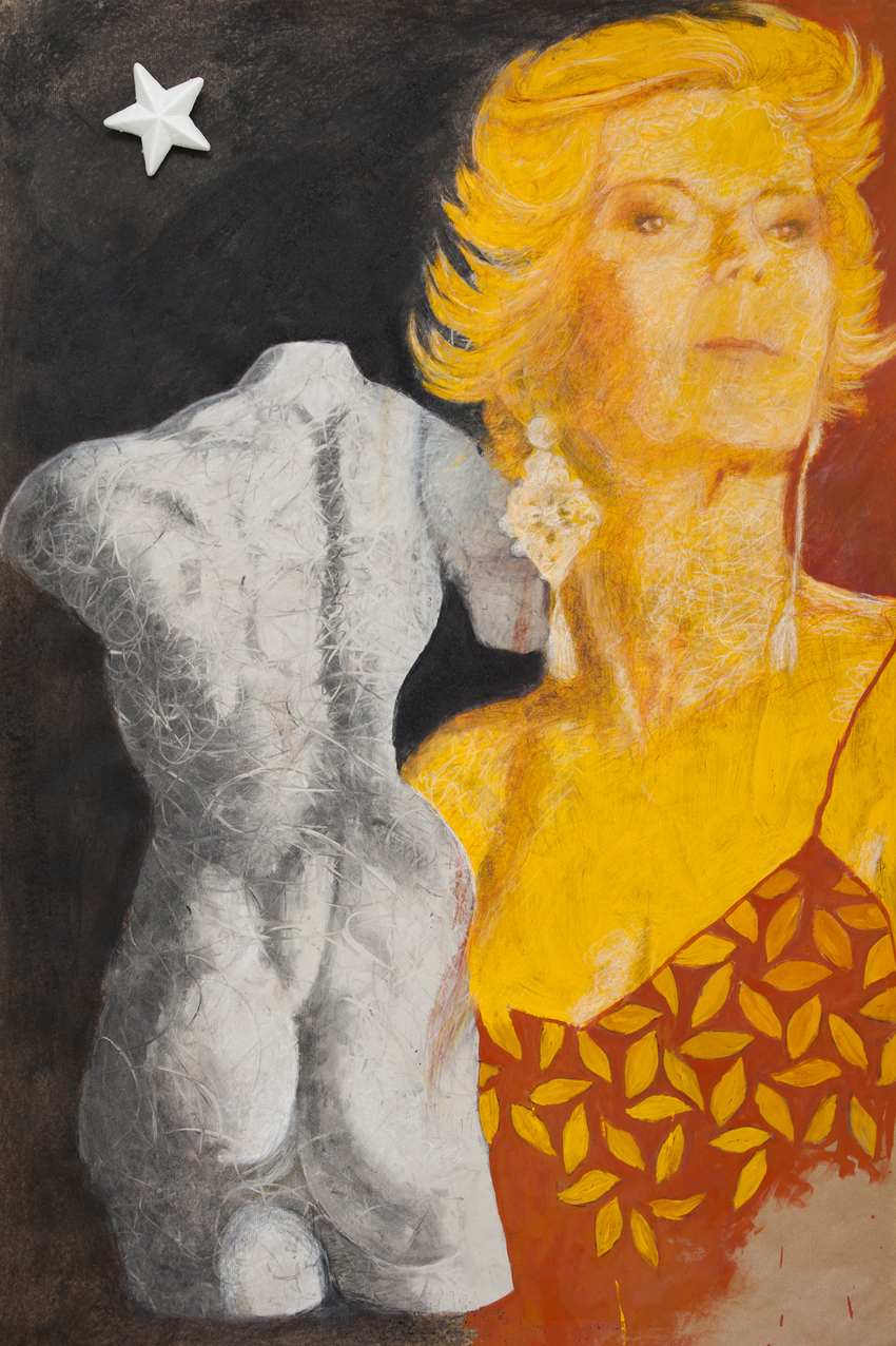 Betta Gancia, mixed media on paper, 2015 ©Max Zarri